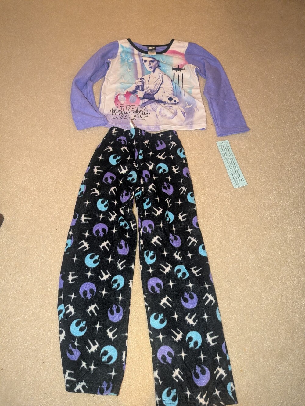 Nwt Star Wars Girls Pajamas